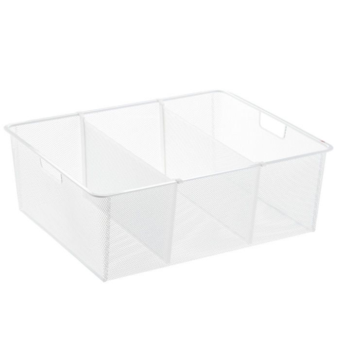 Avdelare t/meshback 40 cm Vit 2-pack Elfa